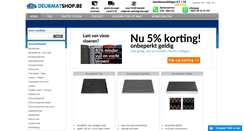 Desktop Screenshot of deurmatshop.be